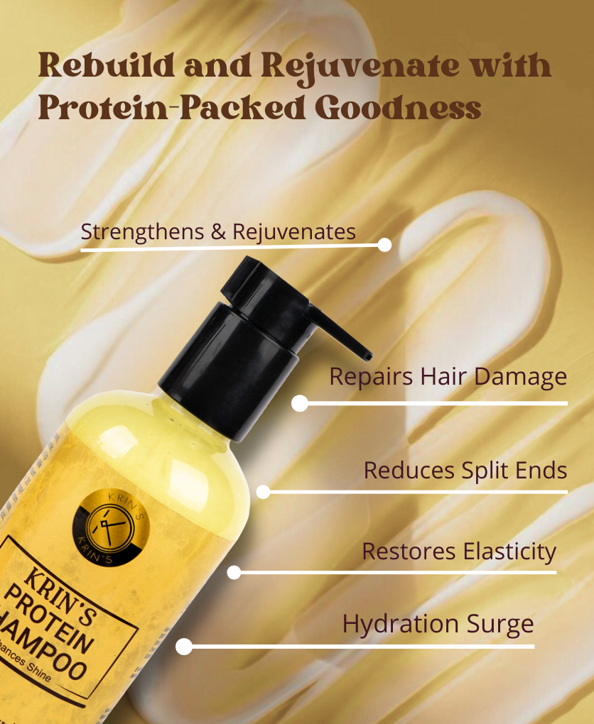 Protein Wash Shampoo - Enriched with Protein for Stronger, Healthier Hair – 300 ml
