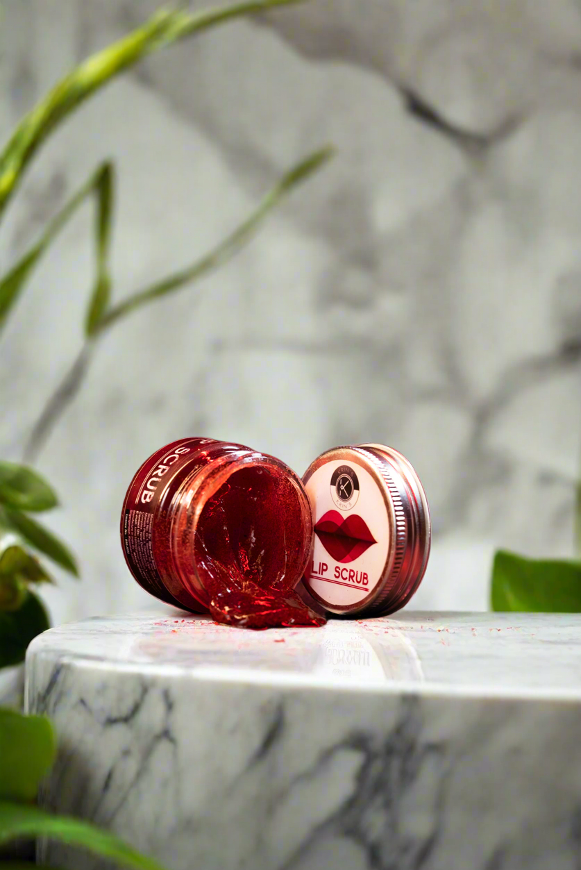 Lip Scrub – Exfoliating Lip Scrub to Remove Dry Patches While Providing Hydration and Softness