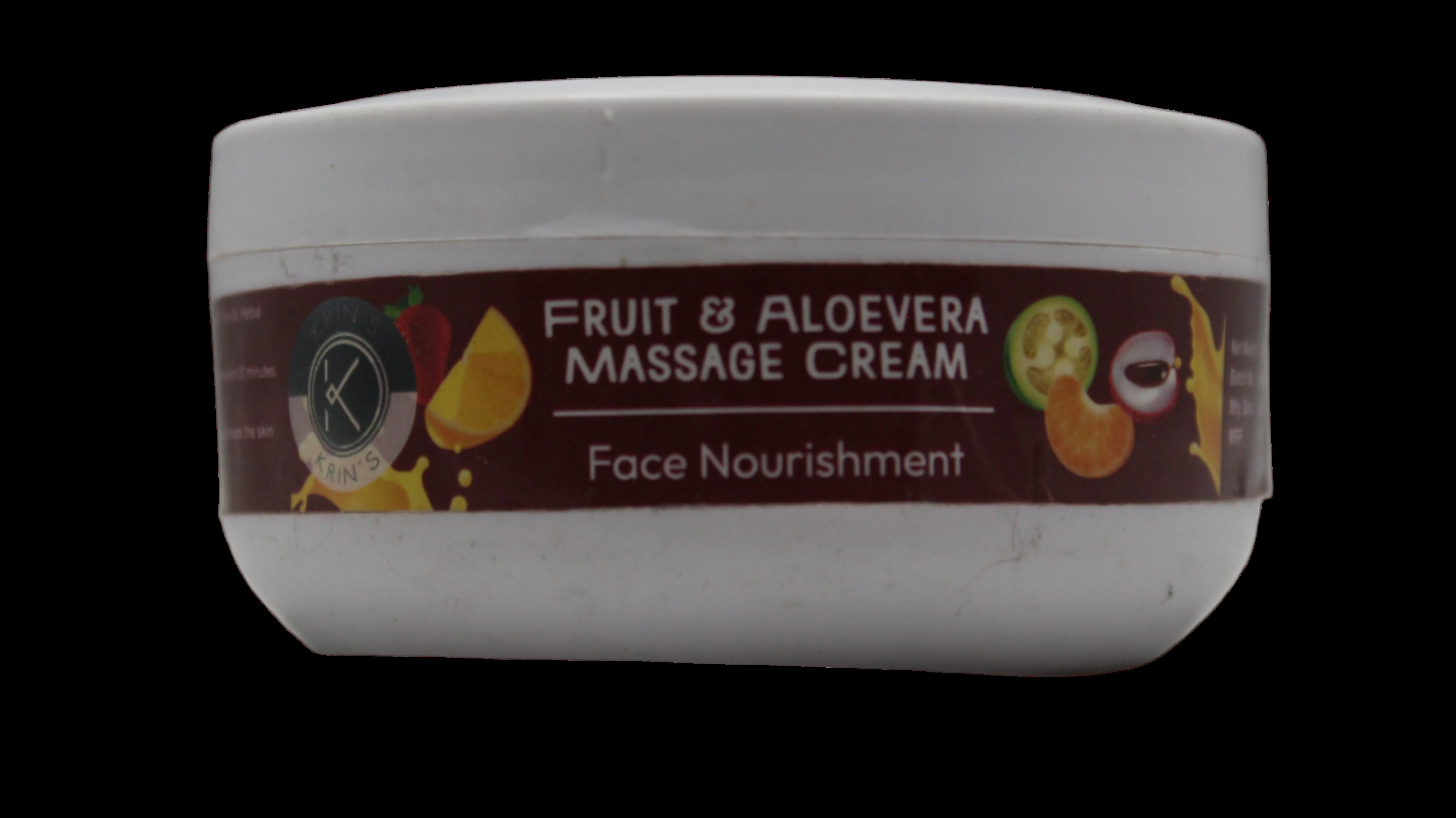 Fruit and Aloevera Massage Cream – Hydrating Massage Cream with Fruit Extracts & Aloevera for Sensitive Skin Relief – 203g