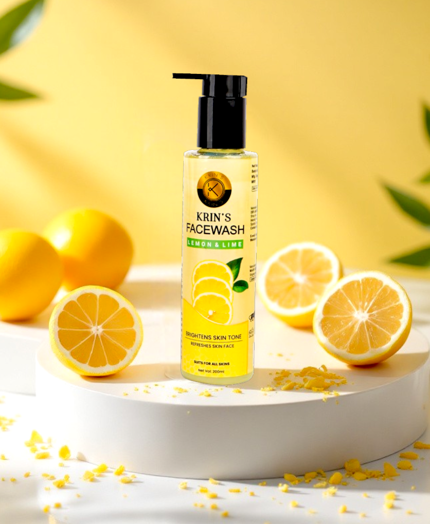Lemon and Lime Facewash