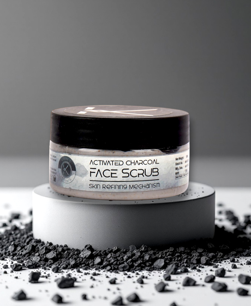 Activated Charcoal Face Scrub