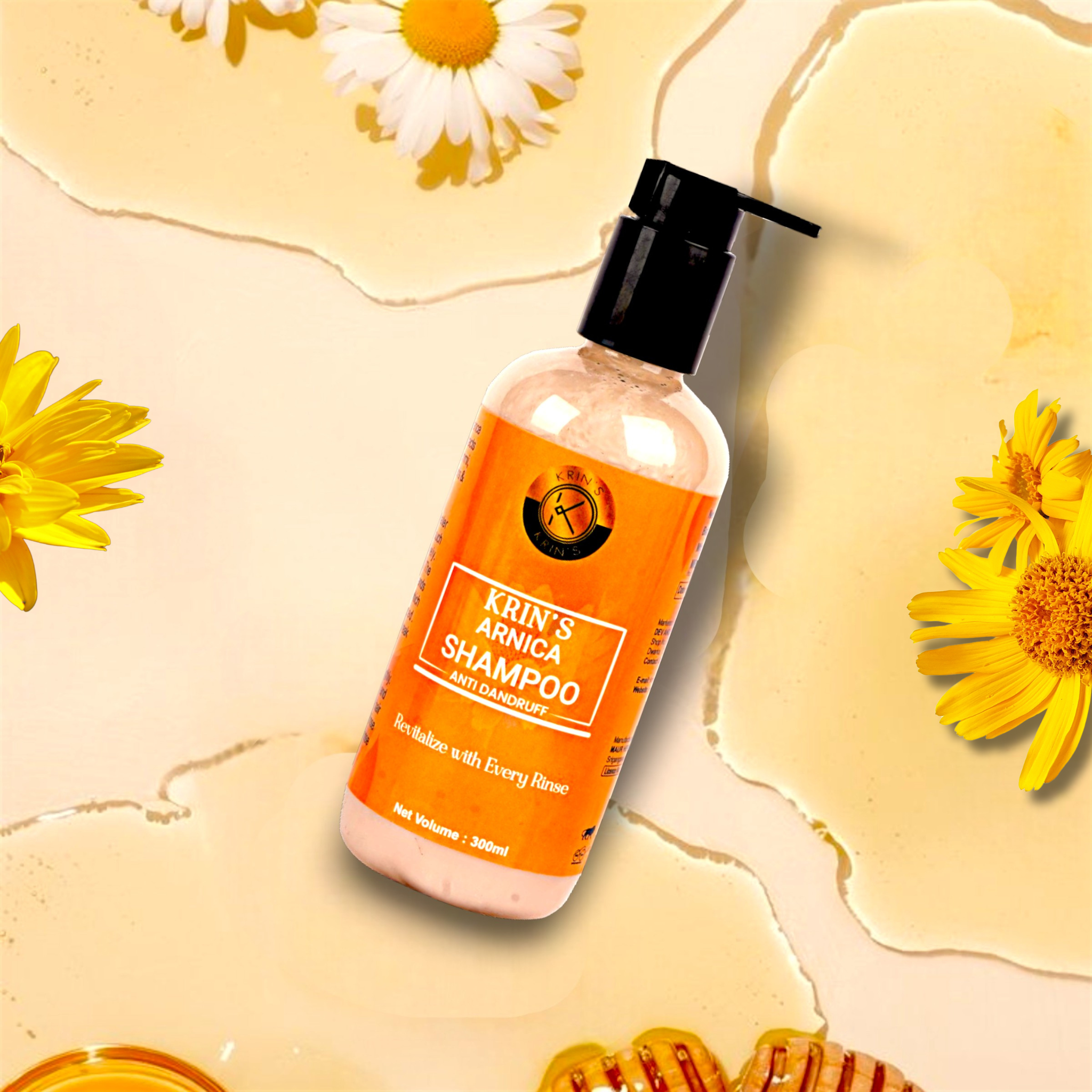 Arnica Wash Shampoo - Enhances Scalp Health and Promotes Hair Growth – 300 ml