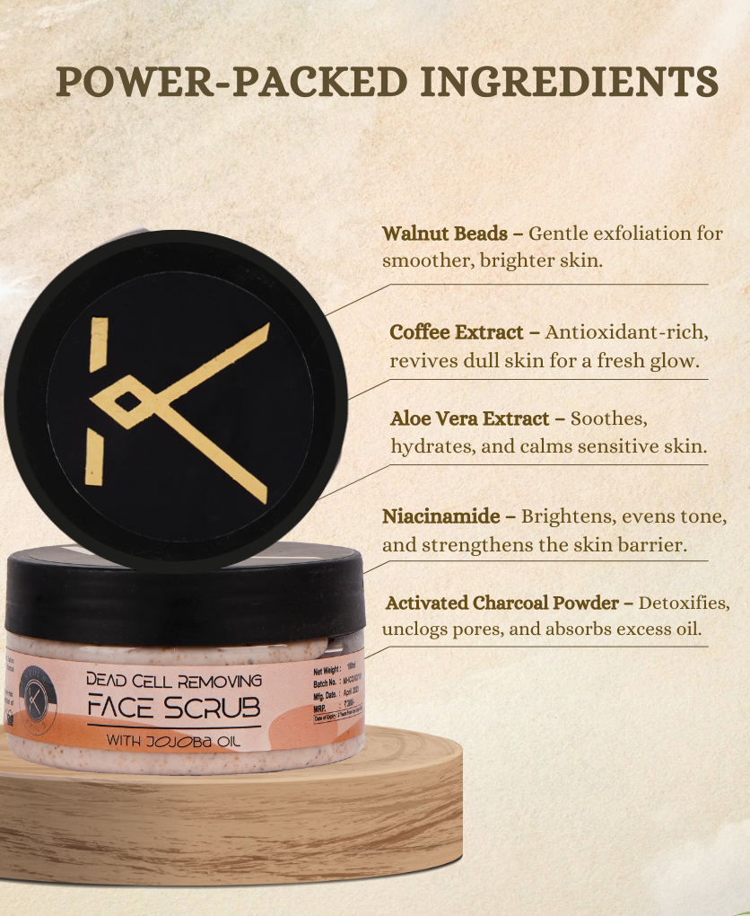 Dead Cell Removing Face Scrub