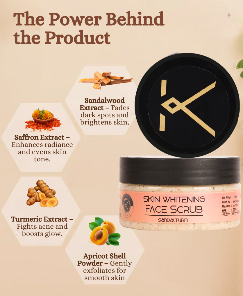 Skin Whitening Face Scrub