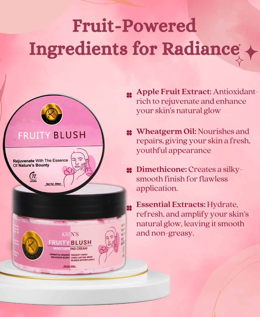 Fruity Blush Moisturizing Cream