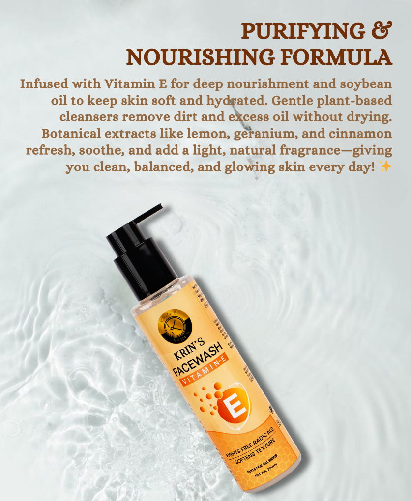 Vitamin E Facewash