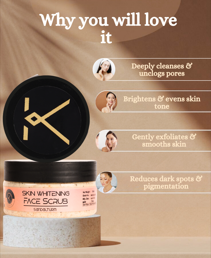 Skin Whitening Face Scrub