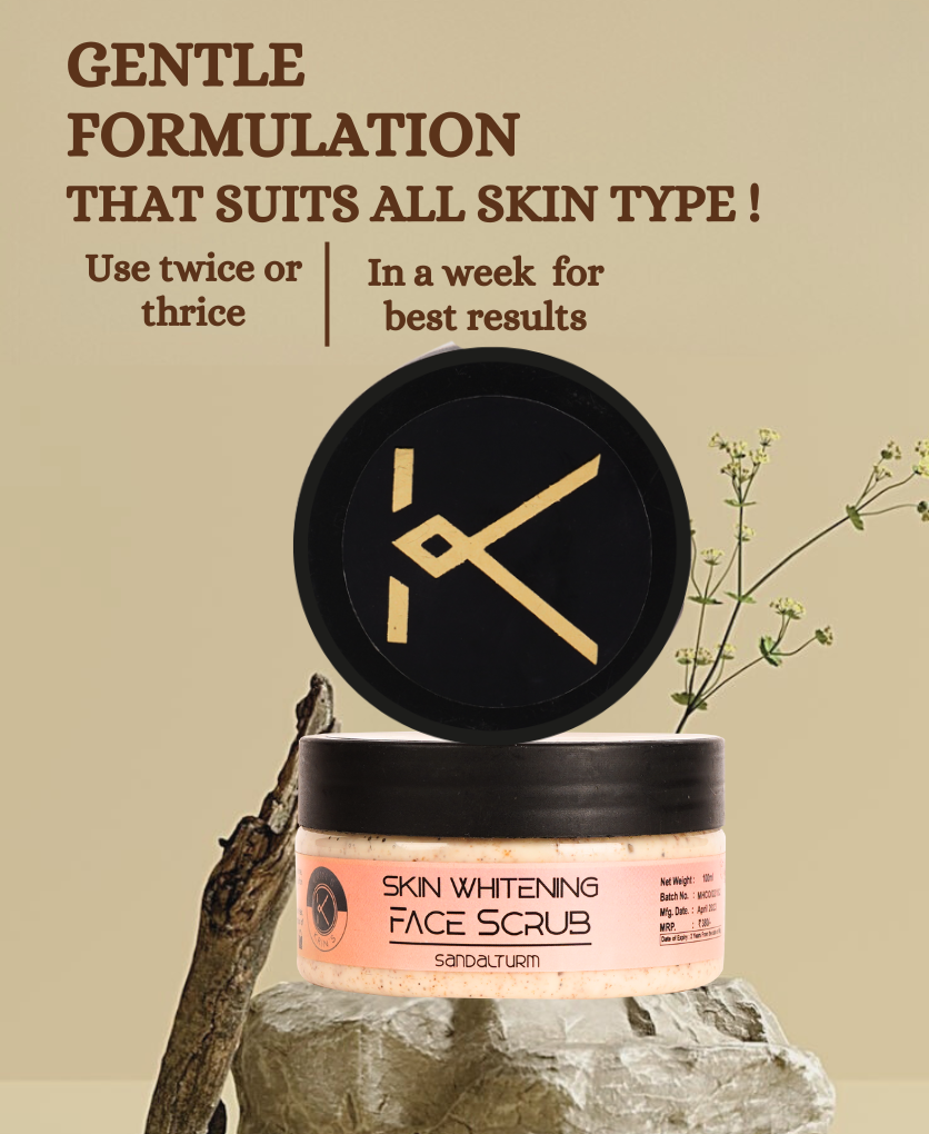 Skin Whitening Face Scrub