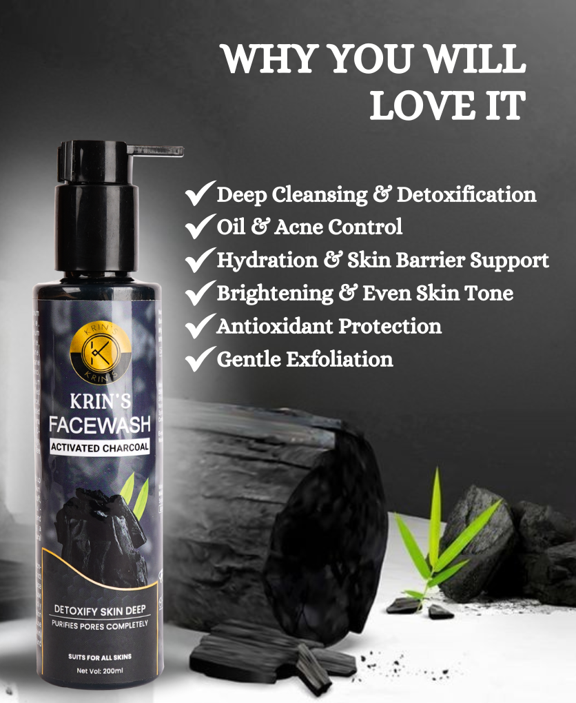 Activated Charcoal Face Wash