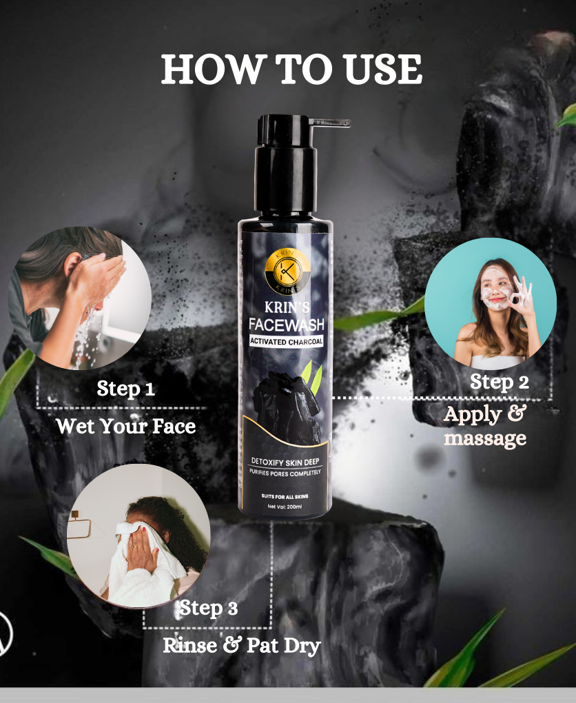 Activated Charcoal Face Wash