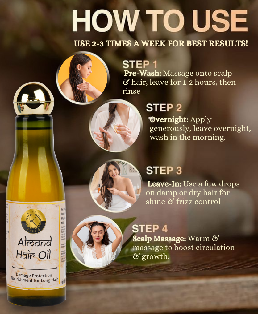 Almond Hair Oil