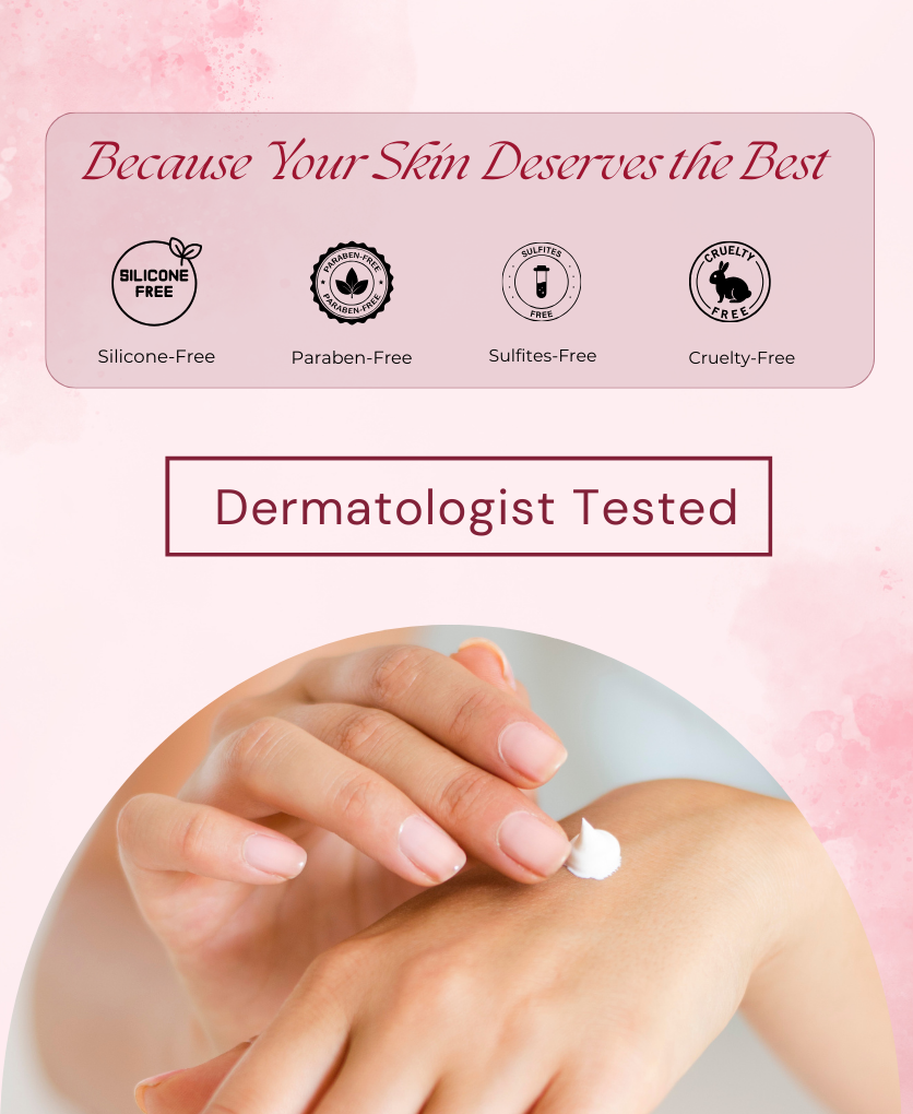 Rose After Wax Cream – Soothing After Wax Cream with Rose Extracts to Calm Irritated Skin Post-Waxing – 209g