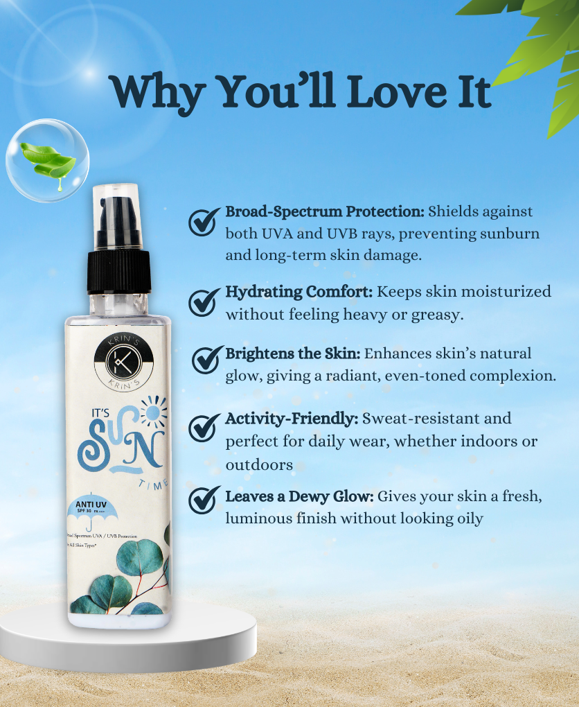 It's Sun Time SPF30 Sunscreen Lotion